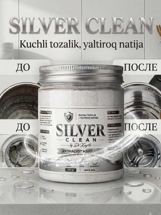 Kislorodli Antinalyot kukuni – choynak, kir yuvish va idish yuvish mashinasini tozalashdai
