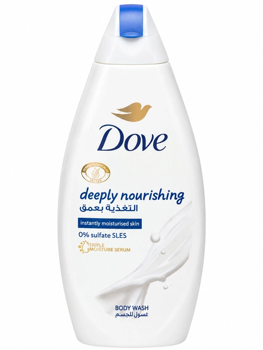 Dove dush geli 500 ml, 5 dona