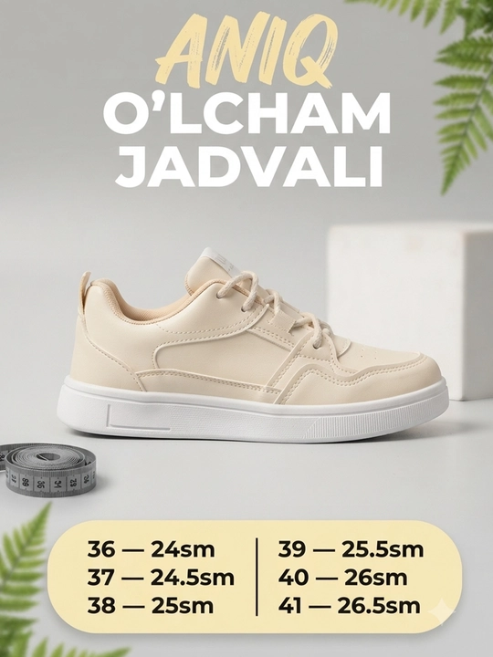 Ayollar uchun zamonaviy krossovkalar