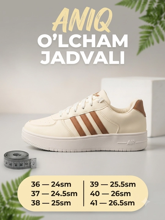 Ayollar uchun zamonaviy krossovkalar