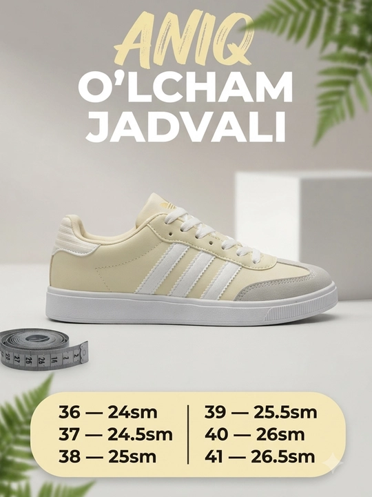 Ayollar uchun zamonaviy krossovkalar