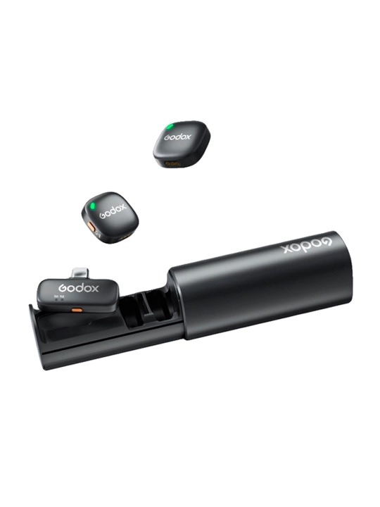 Godox C01 Kit 2 — 2TX + 1RX USB-C simsiz mikrofon tizimi