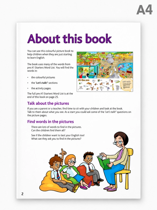 Cambridge English Pre A1 Starters. Иллюстрированный словарь для подготовки к экзамену