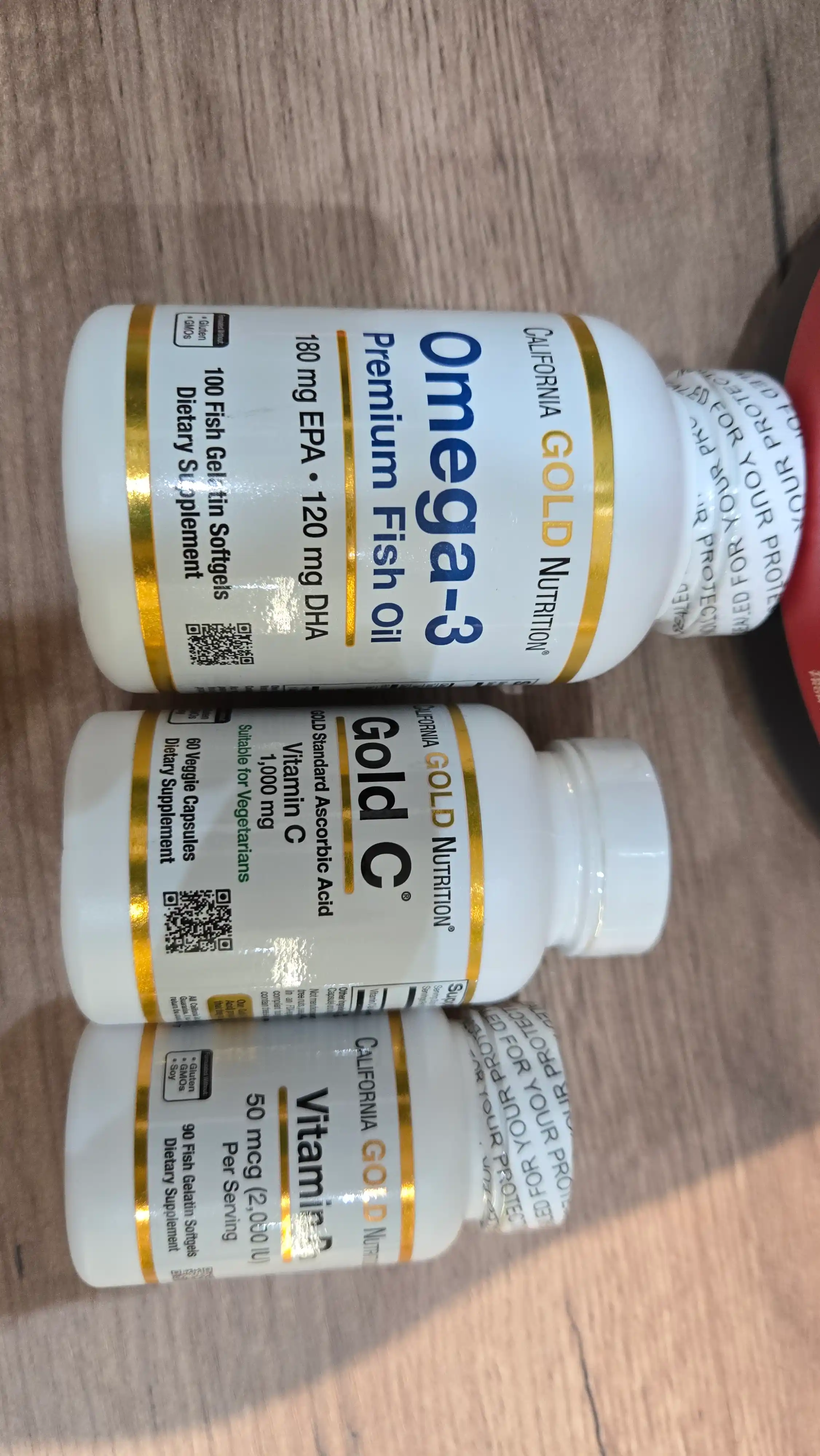 Витамин D3 California Gold Nutrition, 50 мкг 2000 IU МЕ, 90 капсул