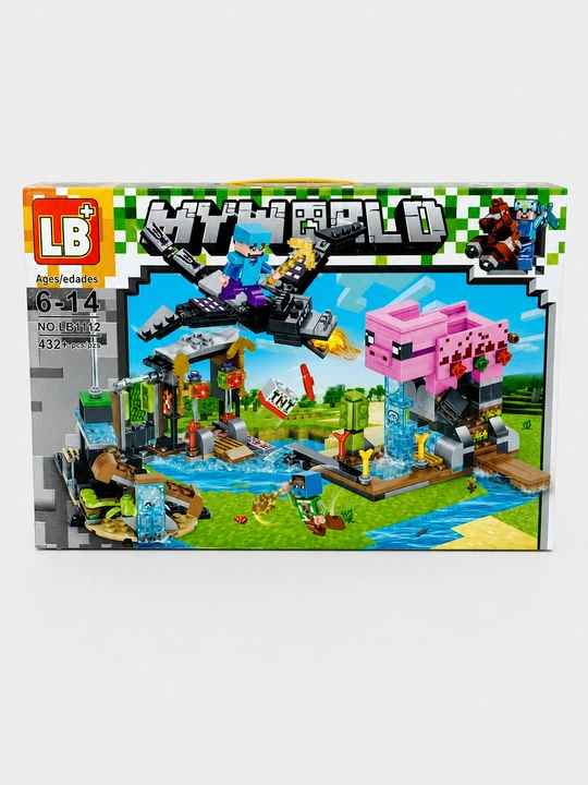 My World LB1112 Konstruktori Ajdaho bilan jang, 432 det., 6-14 yosh