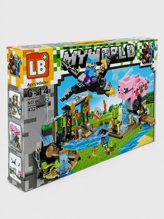 My World LB1112 Konstruktori Ajdaho bilan jang, 432 det., 6-14 yosh
