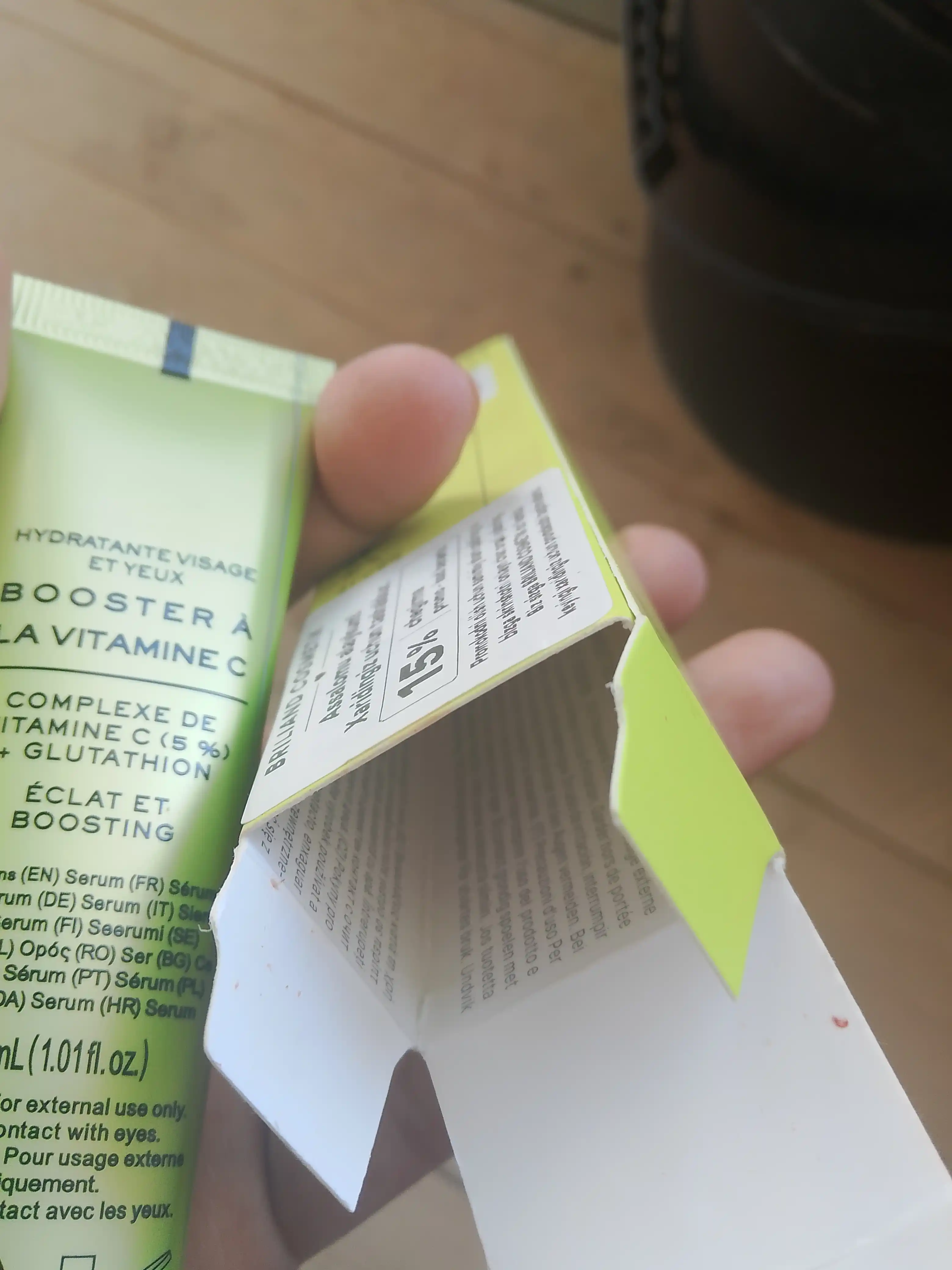 Крем для лица Arencia Vitamin C Booster Shot, осветляющий и увлажняющий, 30 мл