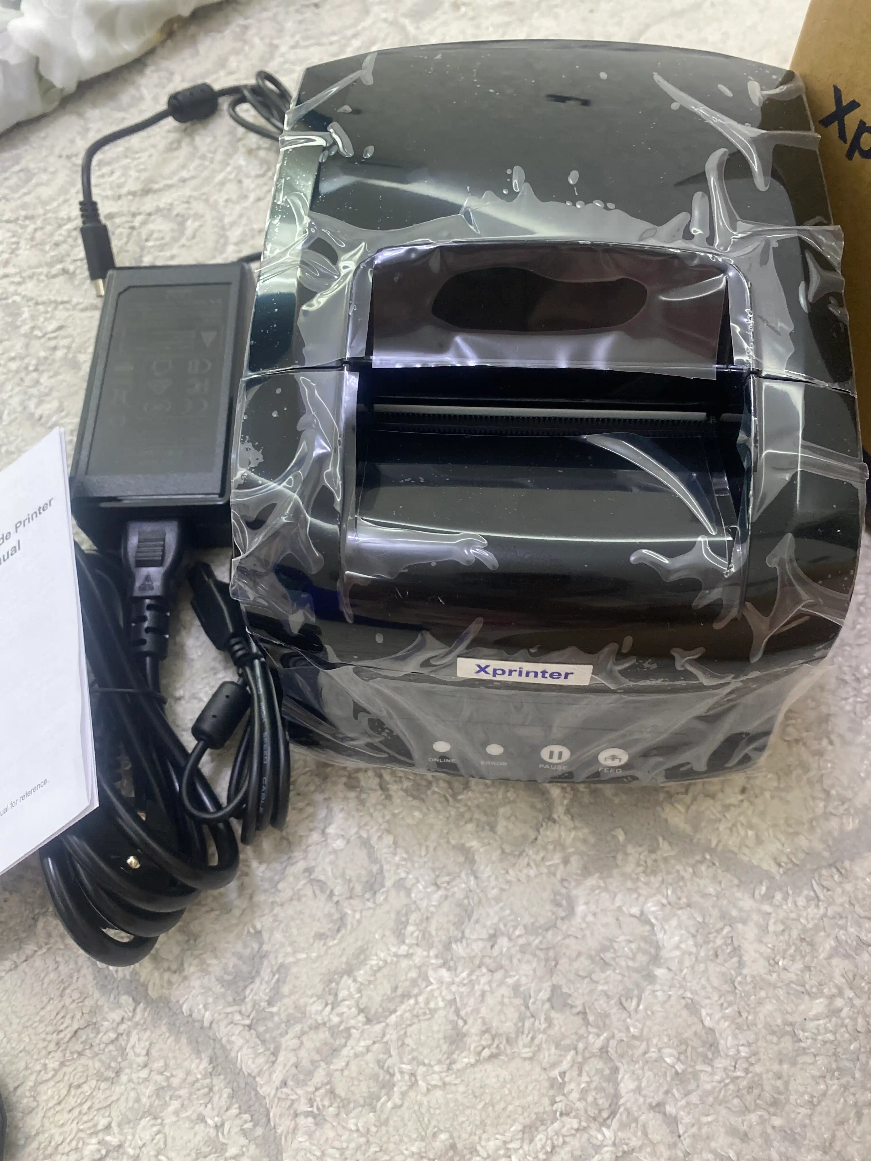 Termal yorliq va cheklar printeri Xprinter XP-365B, 80 mm, 127 mm/s USB