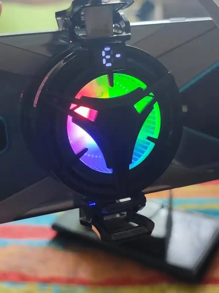 Игровой кулер для телефона с RGB, охлаждающий вентилятор для игр PUBG,для Android и iPhone