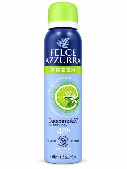 Felce Azzurra Fresh Deo Spray — дезодорант-антиперспирант, 150 мл - 