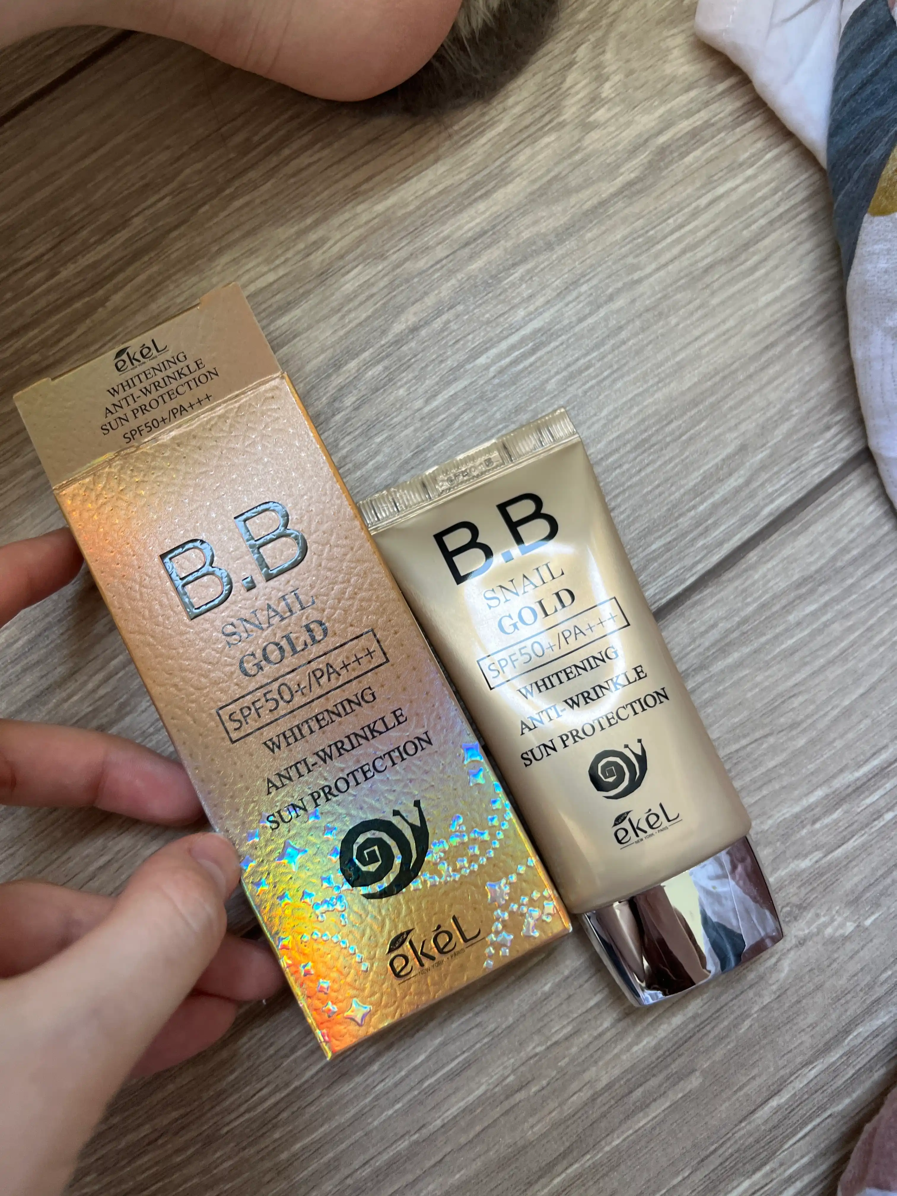 Yuz uchun tonal BB krem AENEPURE Magic Snail, salyangoz mutsini bilan, SPF 50+, 50 ml