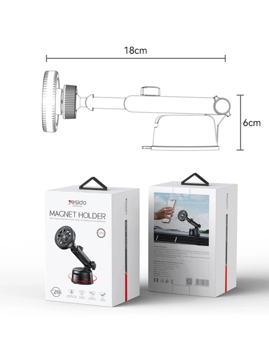 Yesido C266 MagSafe magnitli avtomobil telefon holderi