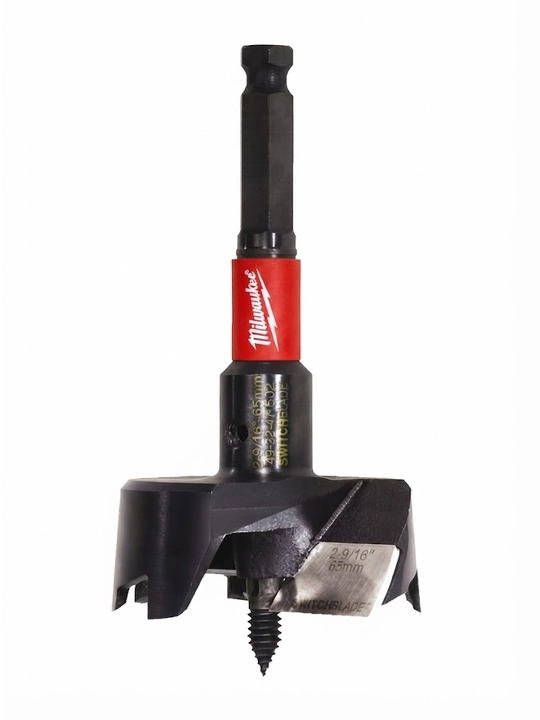 Milwaukee Switchblade 65mm / 11mm Shank o'z-o'zidan kesuvchi burg'ulash uchi