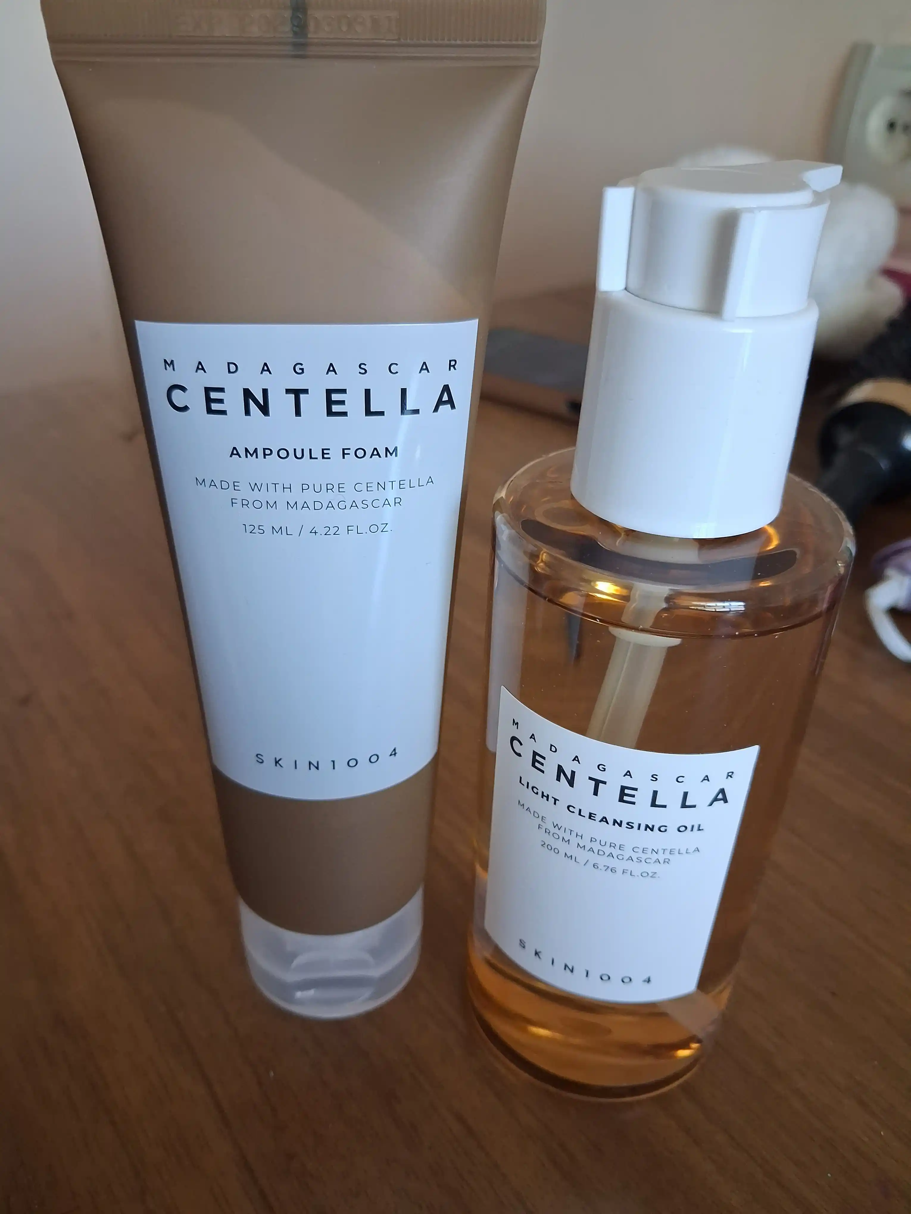 CENTELLA DOUBLE CLEANSING DUO — sentella bilan ikki bosqichli tozalash to‘plami