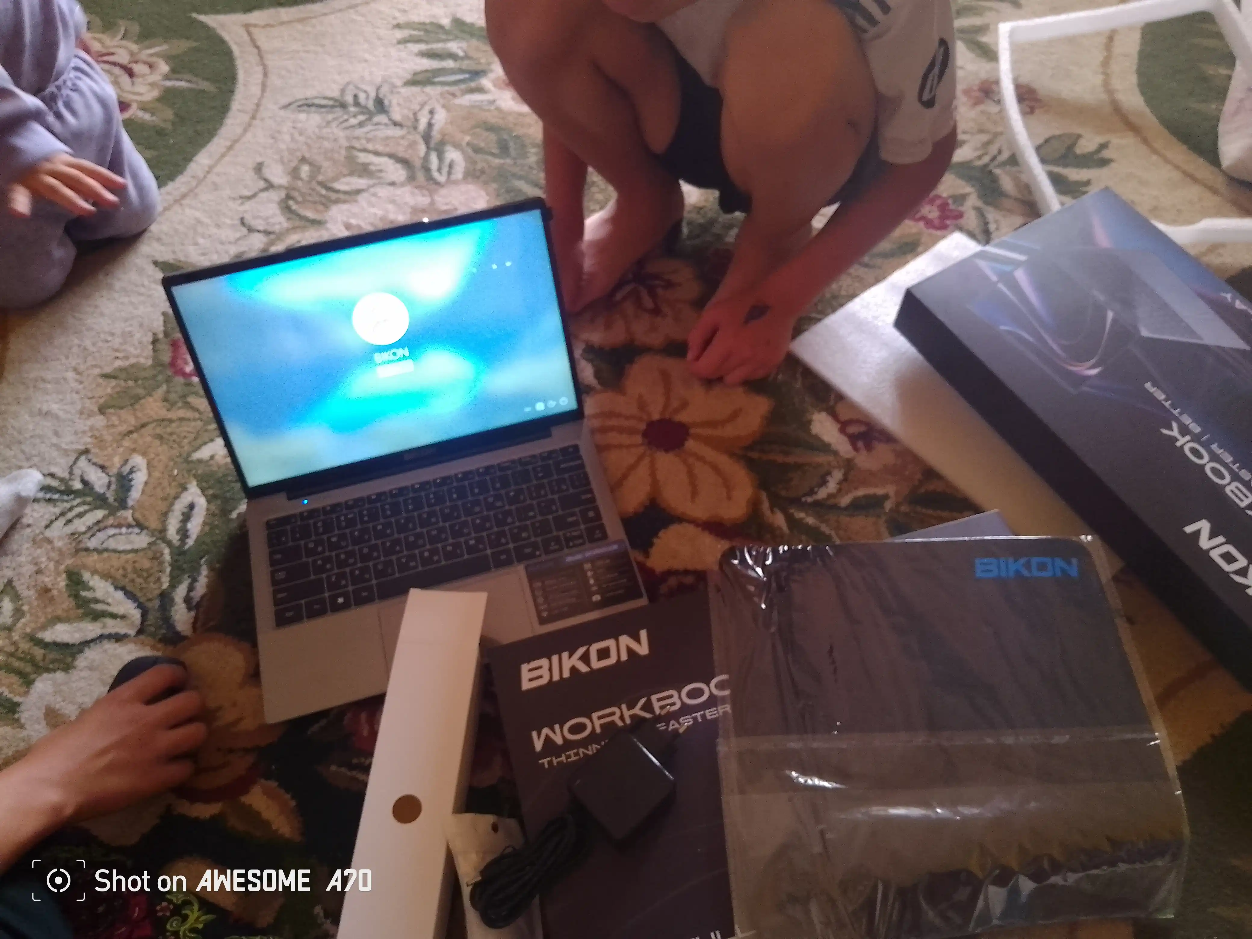 Ноутбук BIKON экран 14 Core i7/ i5/ i3 для офиса, дома, учебы и работы, установлен Windows