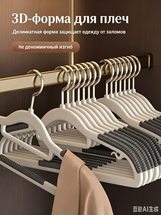 Вешалка для одежды 10 шт