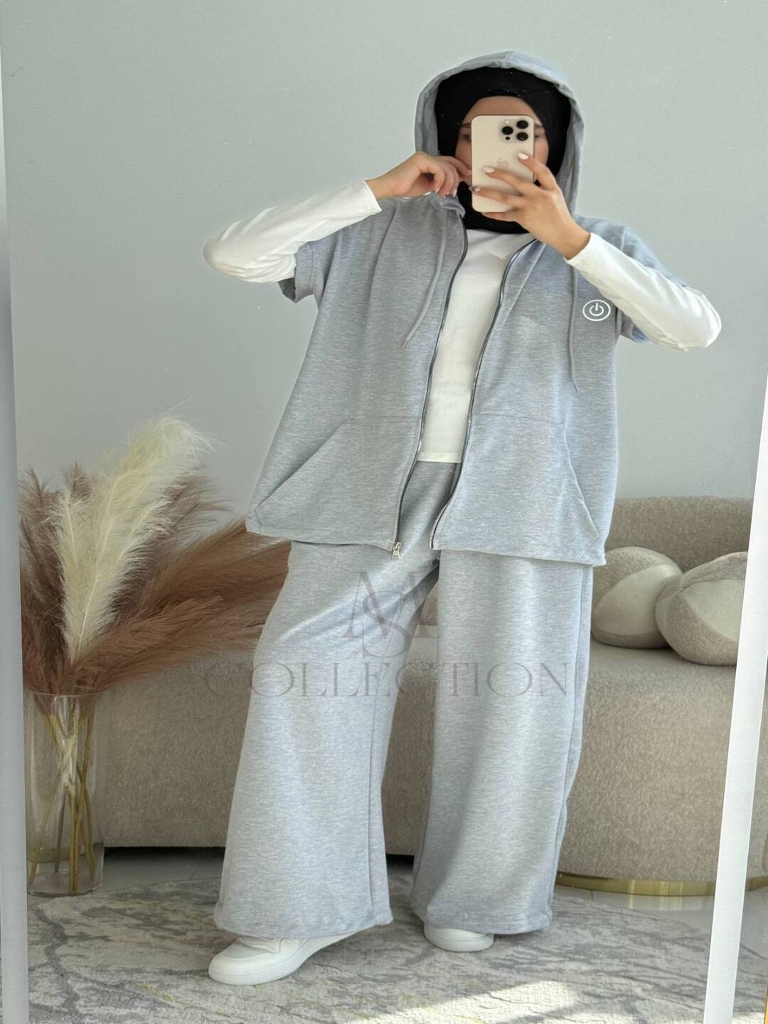 Ayollar uchun 3 qismli sportivka, sport kostyumi, standart 44–50