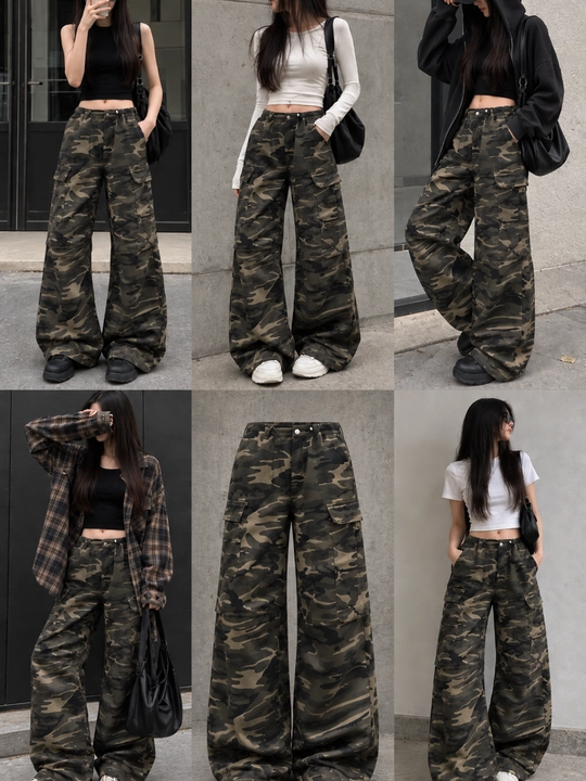Ayollar jinsi shimlari, ayollar baggi shimlari, keng jinsi shimlar, S–XL