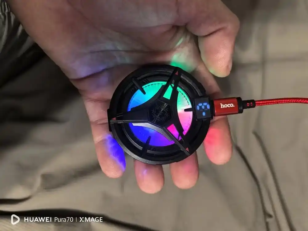 Игровой кулер для телефона с RGB, охлаждающий вентилятор для игр PUBG,для Android и iPhone