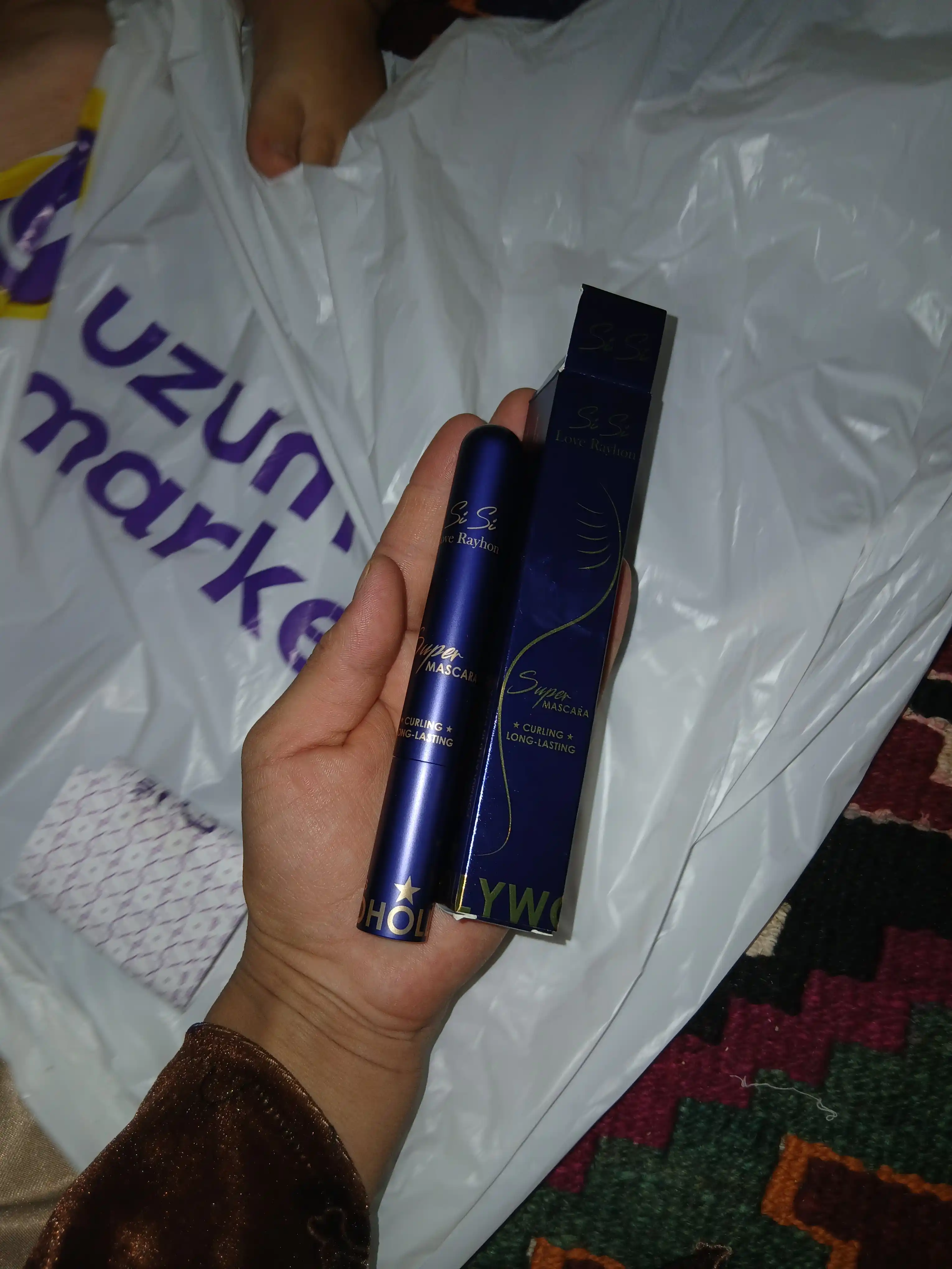 Тушь для ресниц SiSi Love Rayhon Super Mascara Hollywood удлиняющая черная