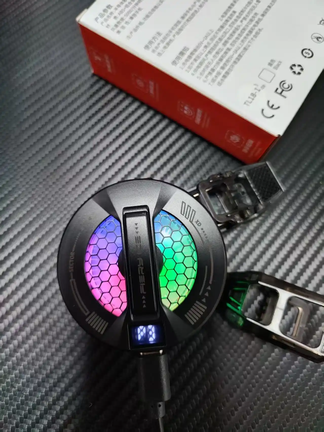 Игровой кулер для телефона с RGB, охлаждающий вентилятор для игр PUBG,для Android и iPhone