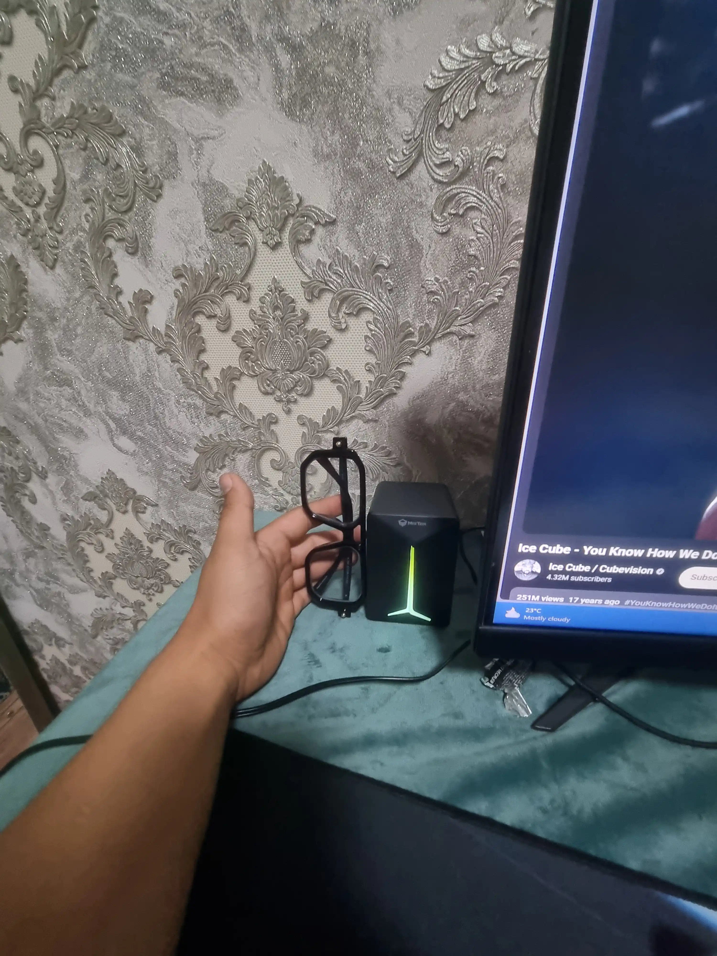 Компьютерные колонки MEETION MT-SP2011 RGB Игровая колонка для ноутбука