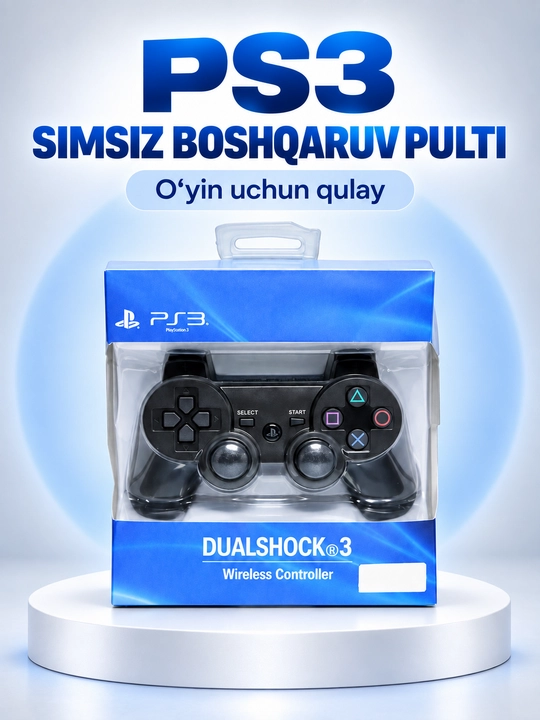 PS3 uchun simsiz geympad, Sony Playstation va Dualshock 3 kabi kompyuter uchun joystik