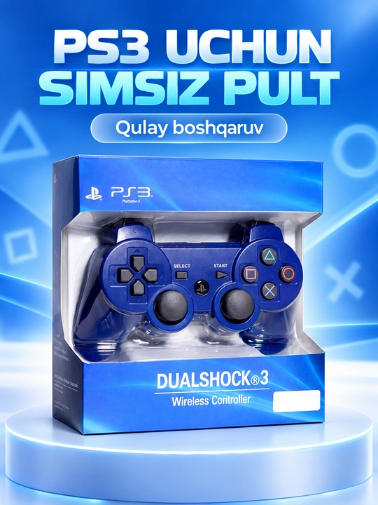 PS3 uchun simsiz geympad, Sony Playstation va Dualshock 3 kabi kompyuter uchun joystik