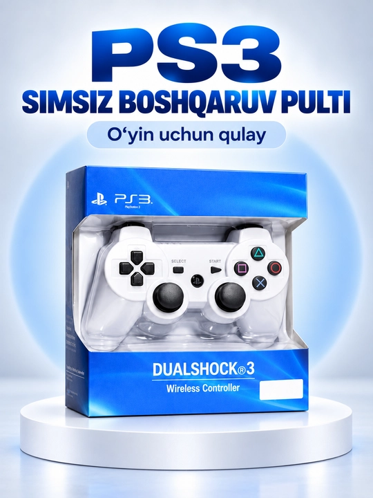 PS3 uchun simsiz geympad, Sony Playstation va Dualshock 3 kabi kompyuter uchun joystik
