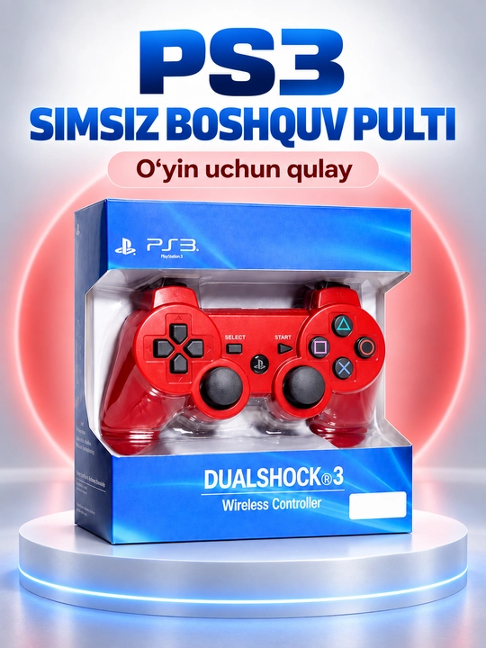 PS3 uchun simsiz geympad, Sony Playstation va Dualshock 3 kabi kompyuter uchun joystik