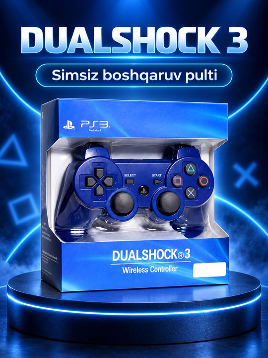 PS3 uchun simsiz geympad, Sony Playstation va Dualshock 3 kabi kompyuter uchun joystik
