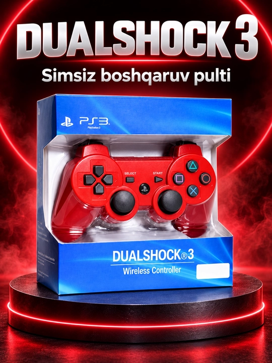 PS3 uchun simsiz geympad, Sony Playstation va Dualshock 3 kabi kompyuter uchun joystik