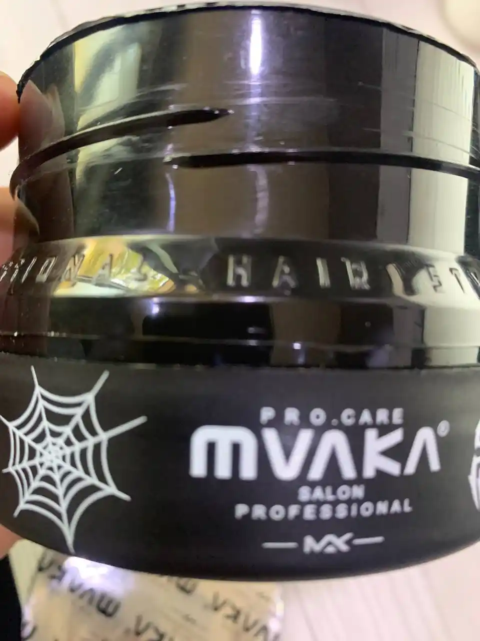 Soch uchun VOSK mum MVAKA Spider Wax pautinkasi, kuchli fiksatsiya va yaltiroqlik