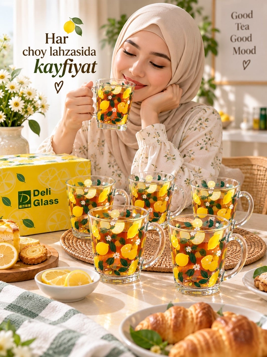 Набор кружек для чая и кофе, набор 4/6 шт, подарочный