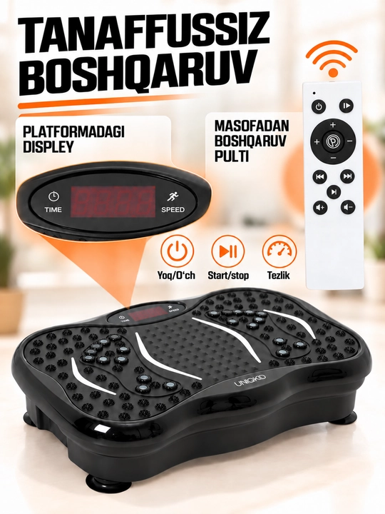 Виброплатформа для похудения Uniqkid FM90