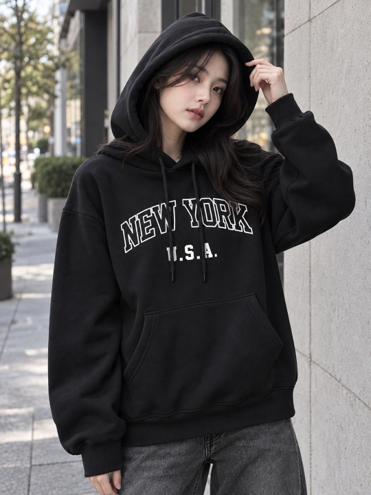 Hudi ayollar uchun, standart o'lchamda, 48-54 L, XL uchun mos keladi