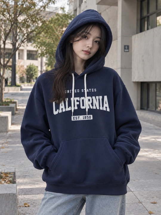 Hudi ayollar uchun, standart o'lchamda, 48-54 L, XL uchun mos keladi