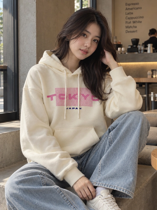 Hudi ayollar uchun, standart o'lchamda, 48-54 L, XL uchun mos keladi