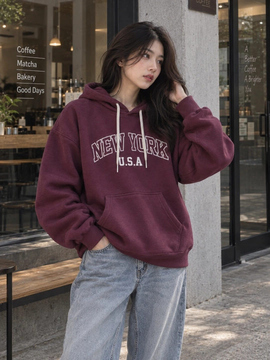 Hudi ayollar uchun, standart o'lchamda, 48-54 L, XL uchun mos keladi