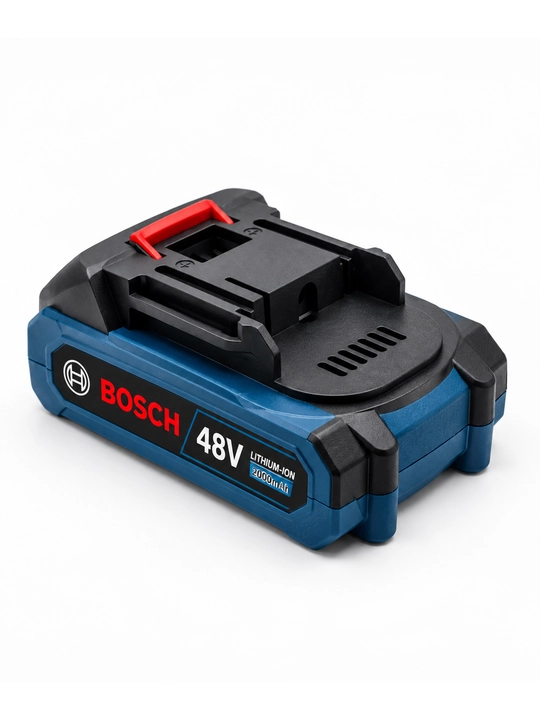 Bosch 48V akkumulyatorli drel-shurupovyort, 24 ta predmet, cho‘tkasiz, keys bilan