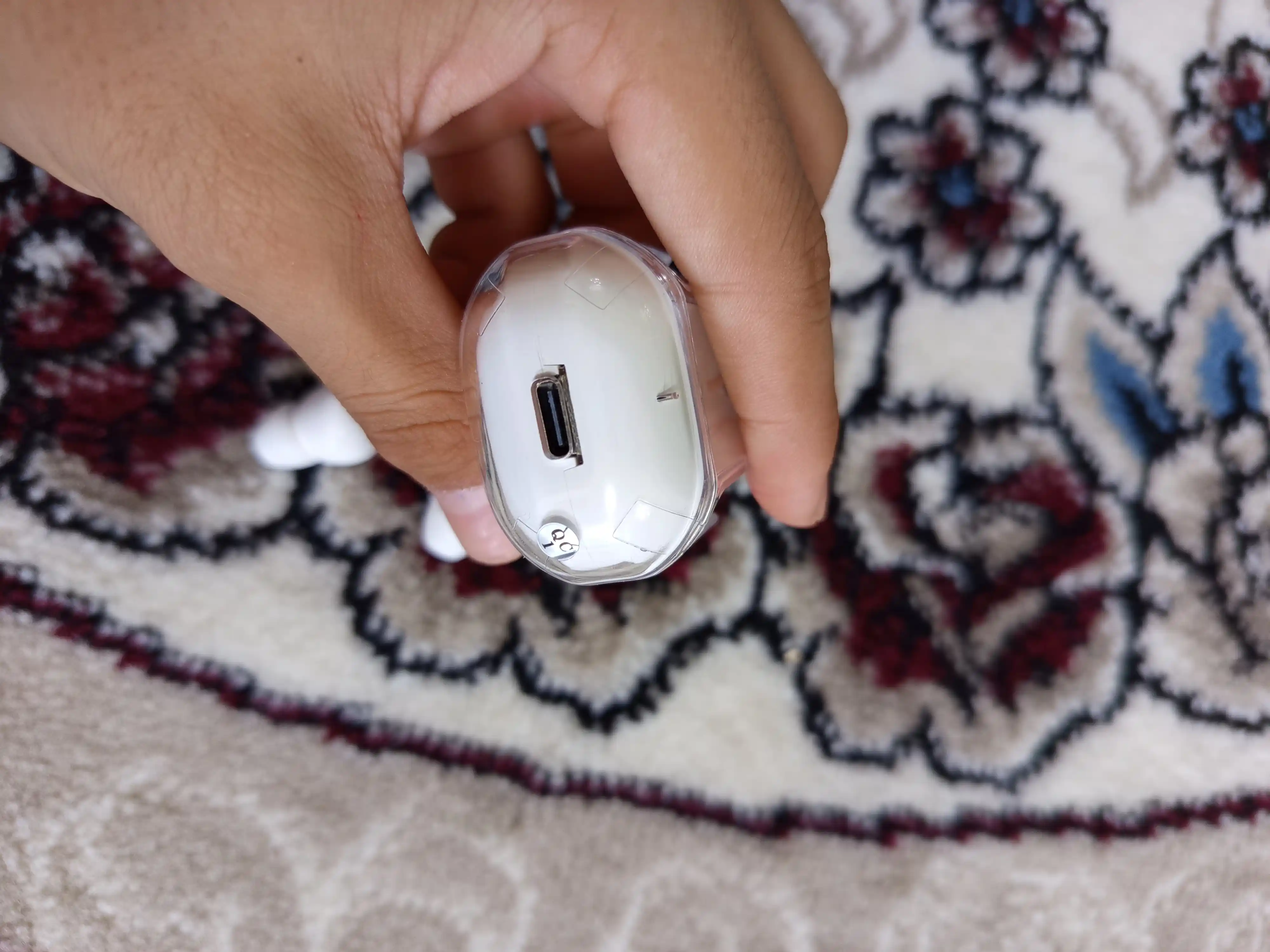 Simsiz Bluetooth naushnik LED displey, sensor boshqaruv, Type-C