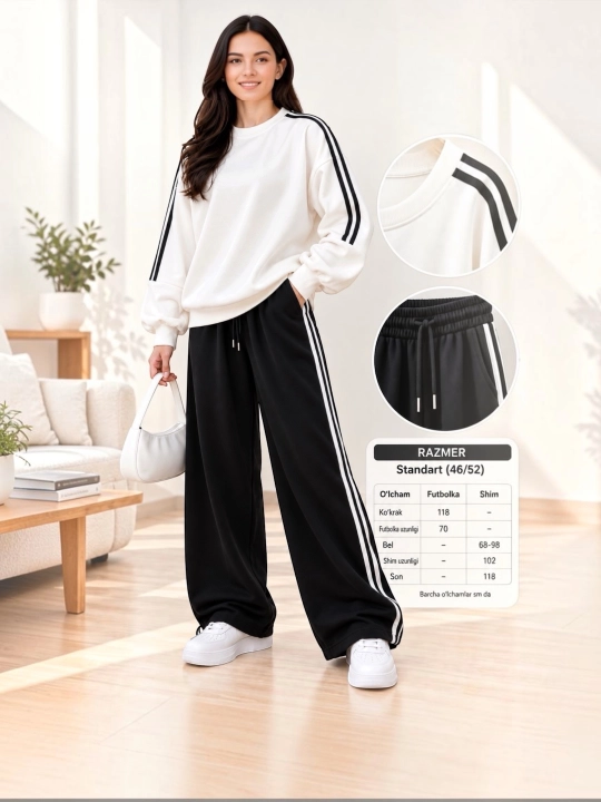 Ayollar uchun sport kostyumi — dvoyka