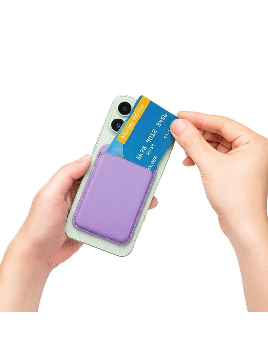 Magnitli kartxolder — Iphone va Android uchun MagSafe karta ushlagich