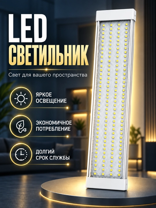 LED yoritgich, uy va oshxona uchun chiroq, 20W 30W 60W - 