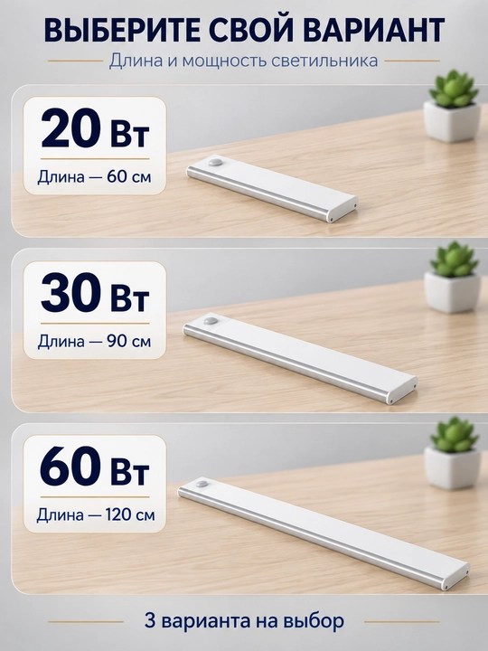 LED yoritgich, uy va oshxona uchun chiroq, 20W 30W 60W