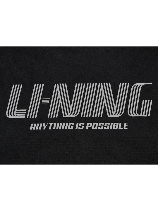 Li-Ning AHSW797 Logo LAB erkaklar printli futbolkasi