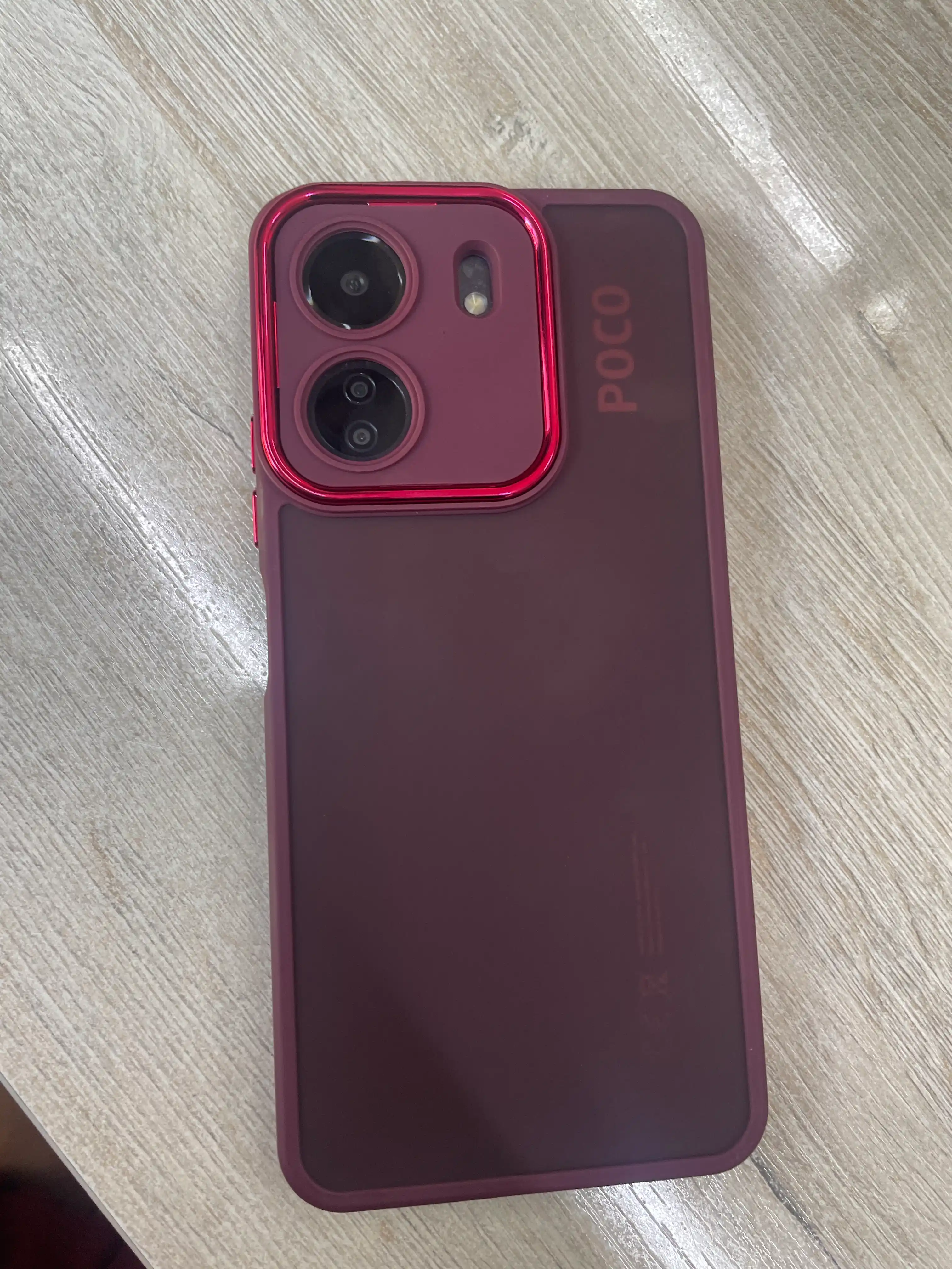 Redmi 13C, 4G, Poco C65 uchun silikonli g'ilof