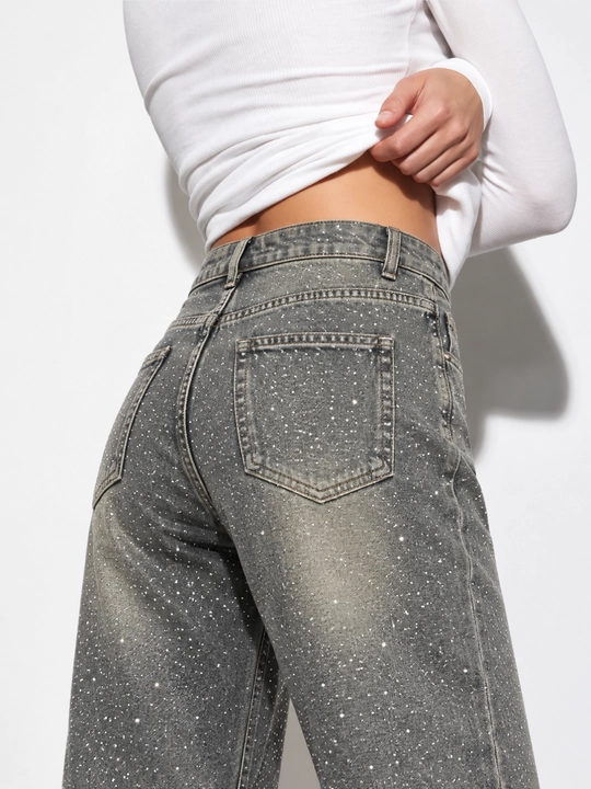 Ayollar jinsi shimlari, ayollar baggi shimlari, keng jinsi shimlar, S–XL