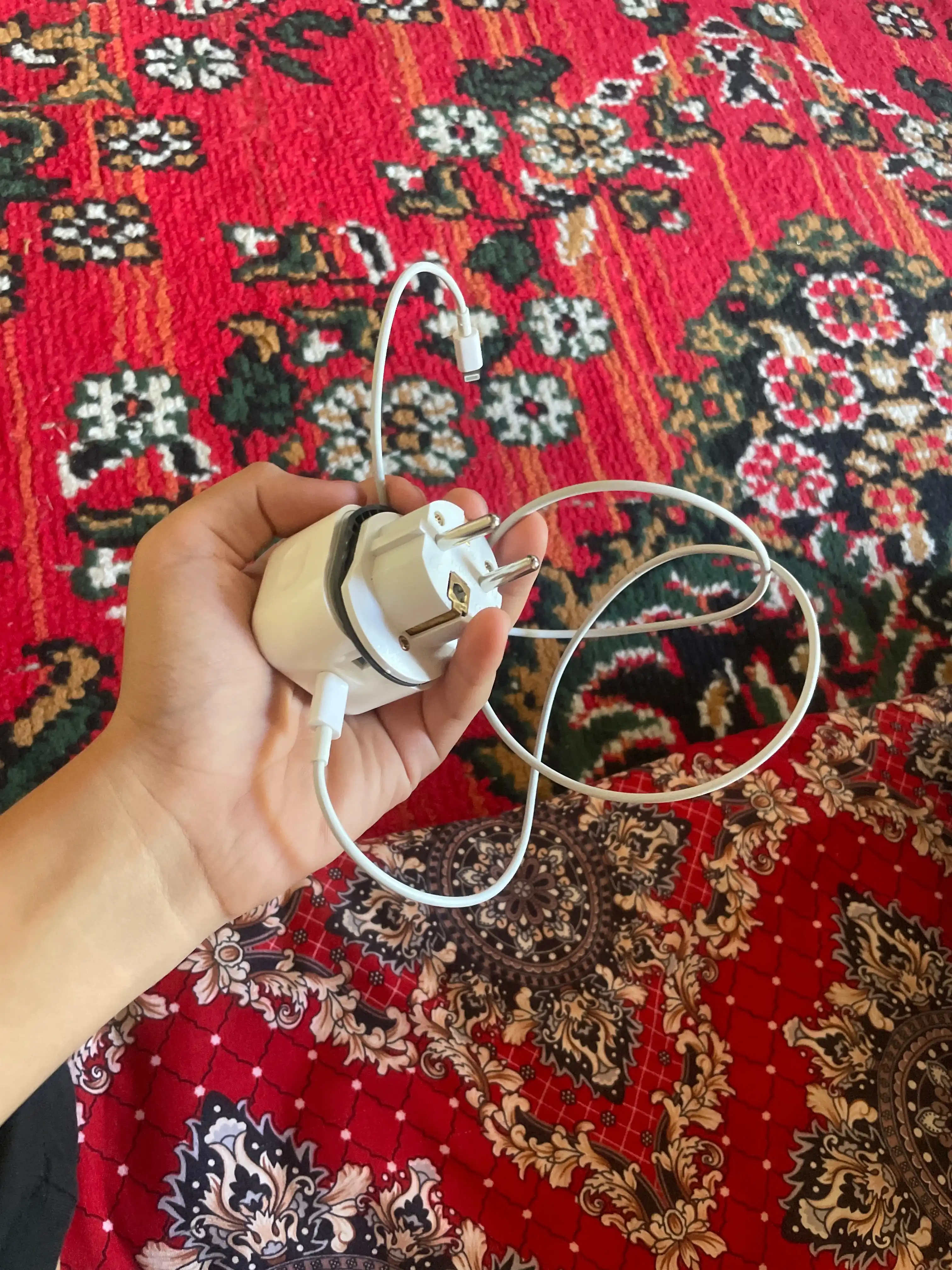 IPhone uchun zaryadchik, zaryadnik tez zaryadlovchi 20 Vt, Type-Cdan Lightning kabel bilan