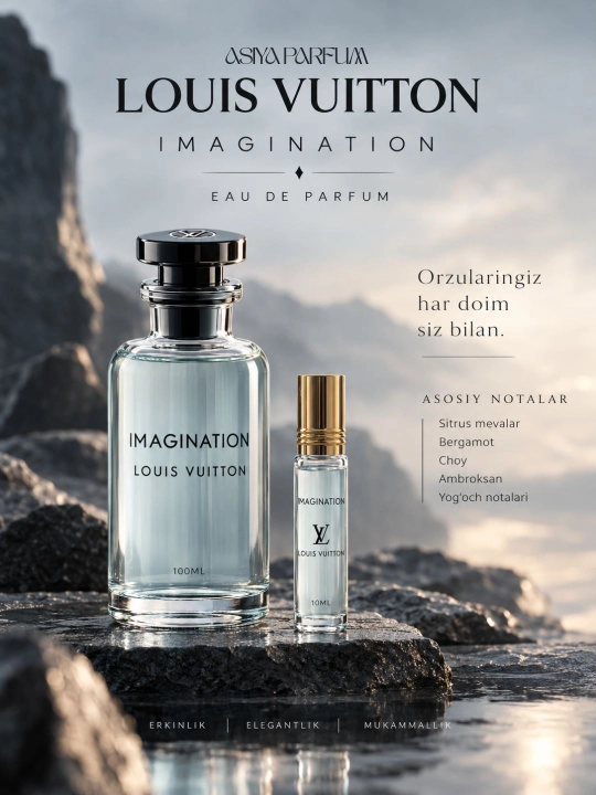 Louis Vuitton Imagination-мужской аромат, харизматичная композиция, 10 мл - 